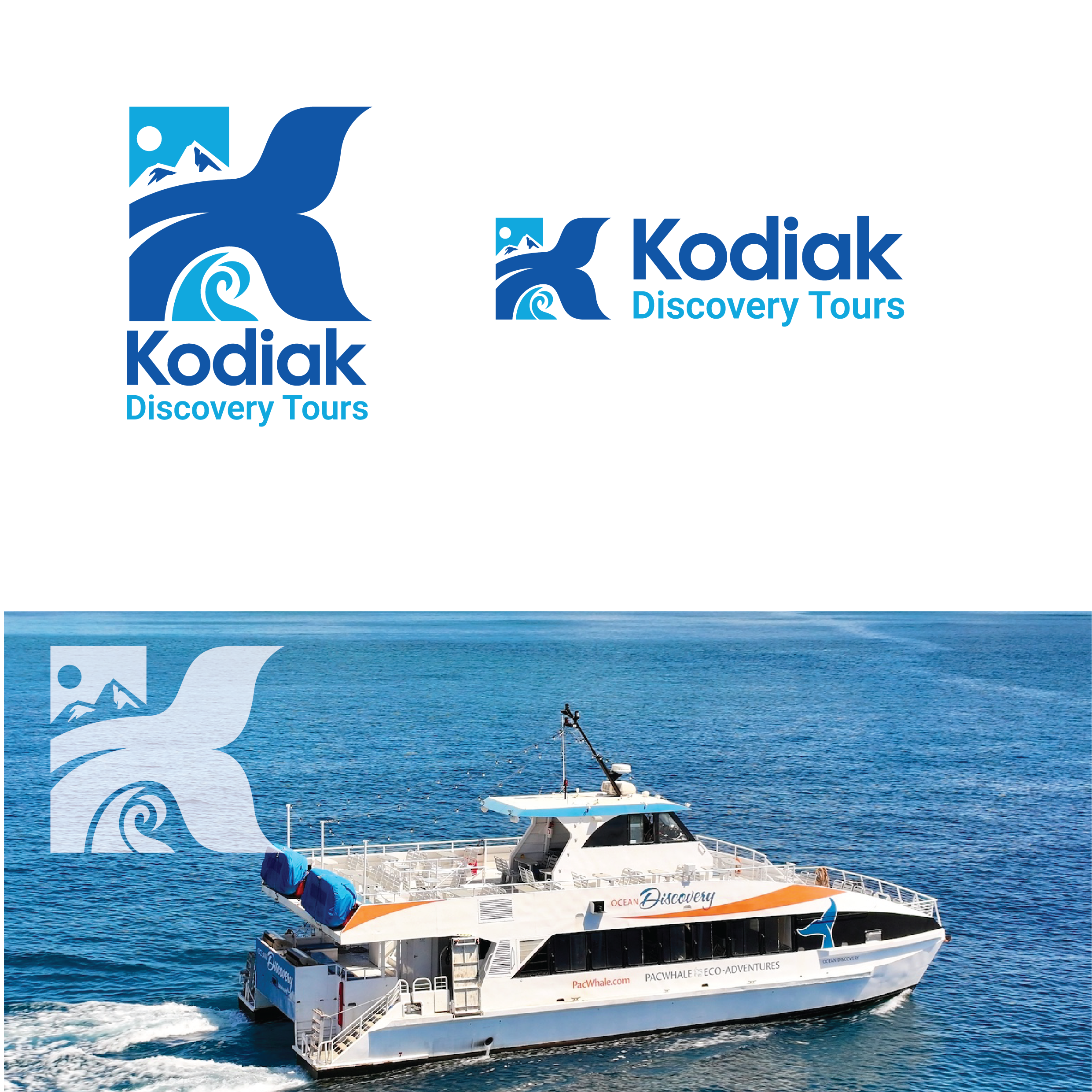 Logo Design by dskyvbc for Kodiak Water Taxi and Transport | Design #36093921