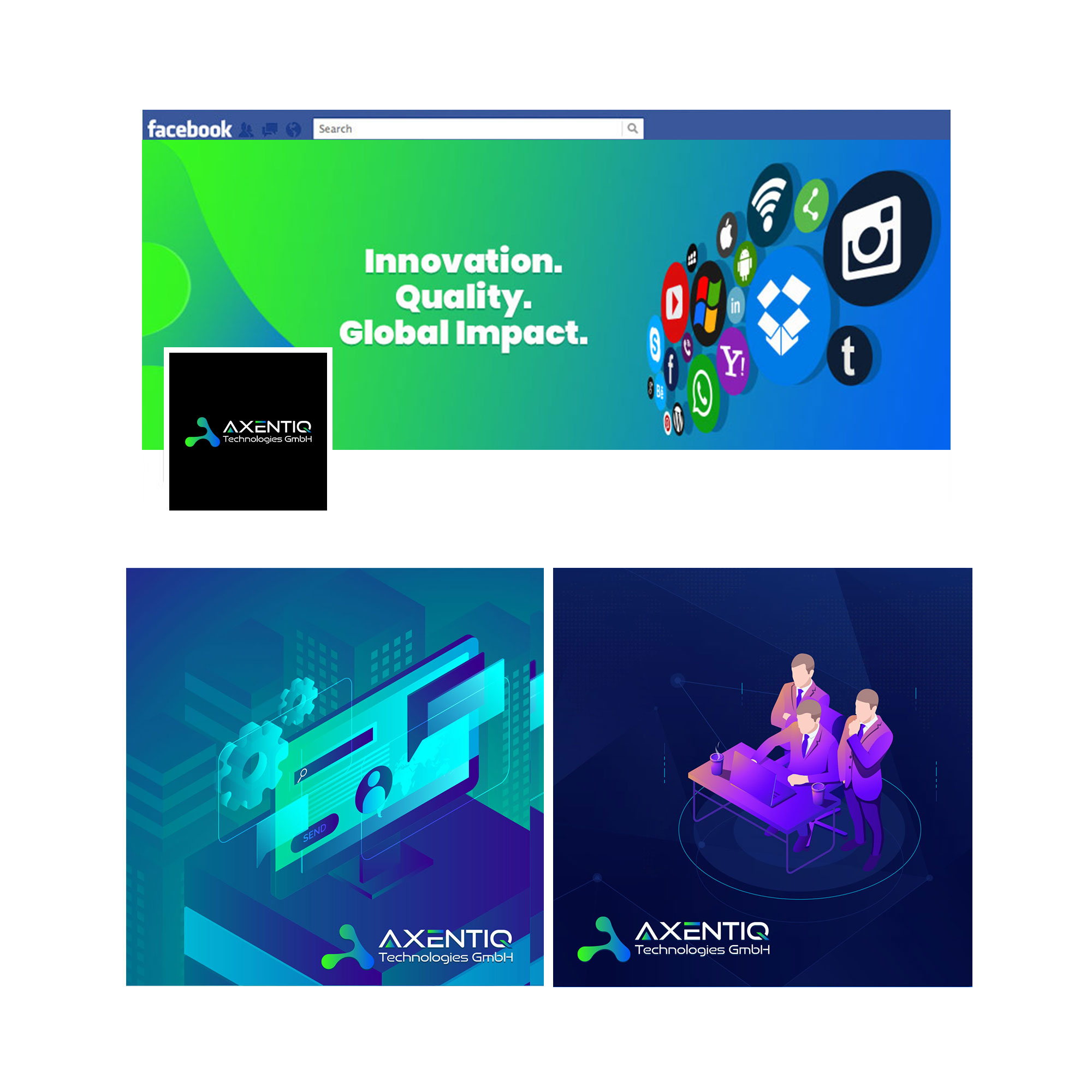 Facebook Design by rainbowmagic2017 for EnjoyQuality GmbH | Design #36122590