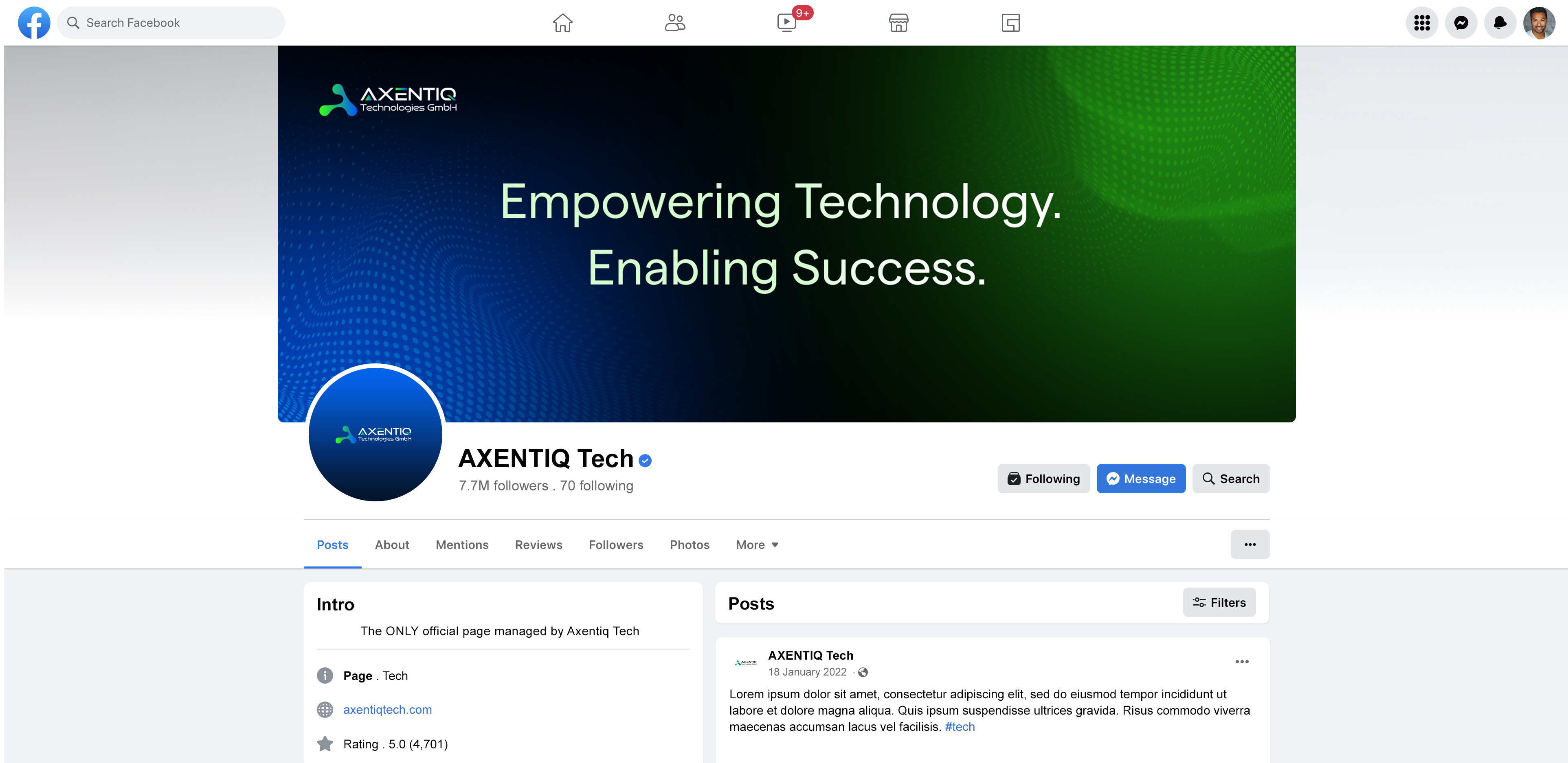 Diseño de Facebook por aberyor para EnjoyQuality GmbH | Diseño #36098765