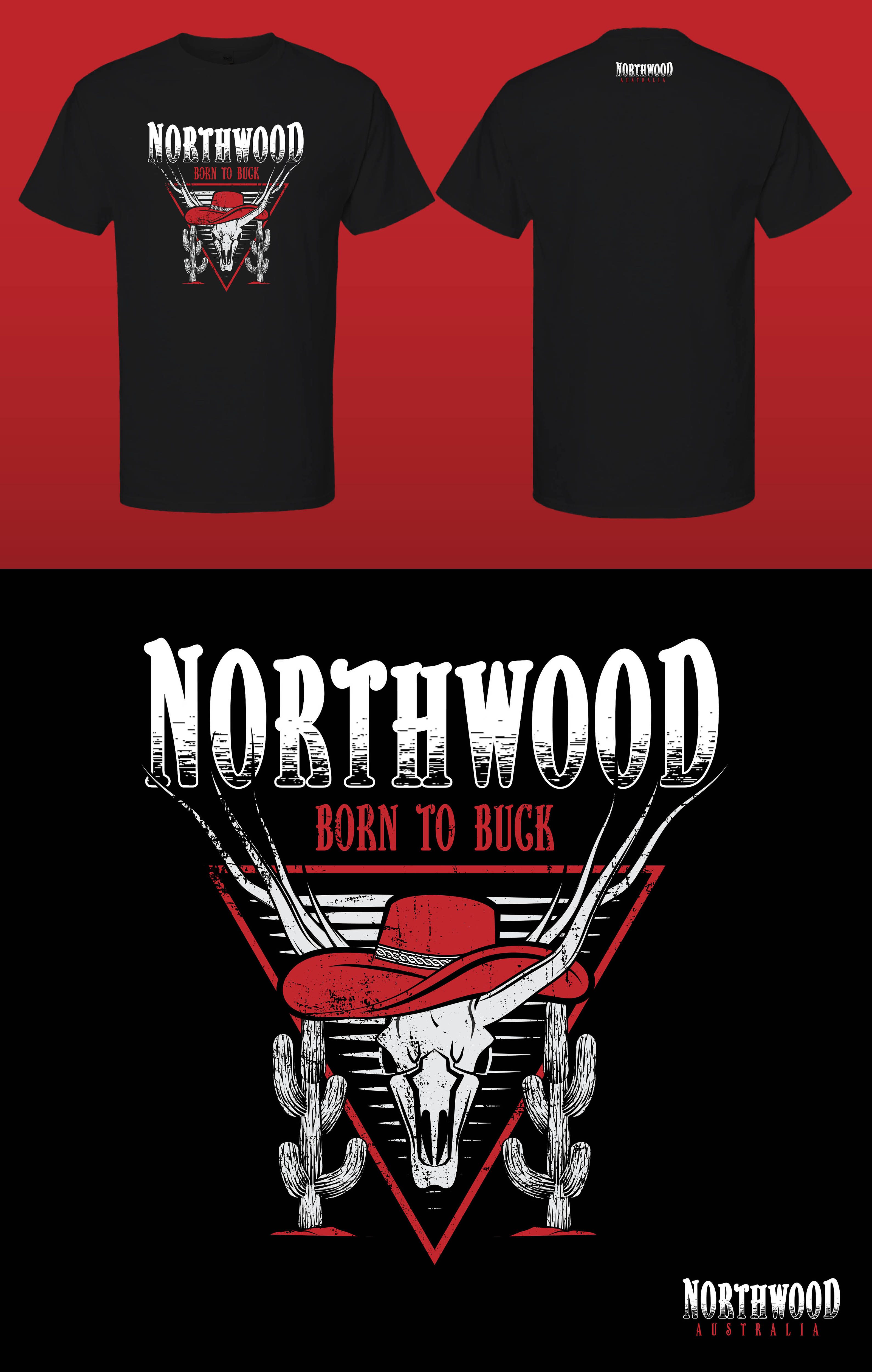 T-shirt Design by KickArt for Northwood Australia  | Design #36170571