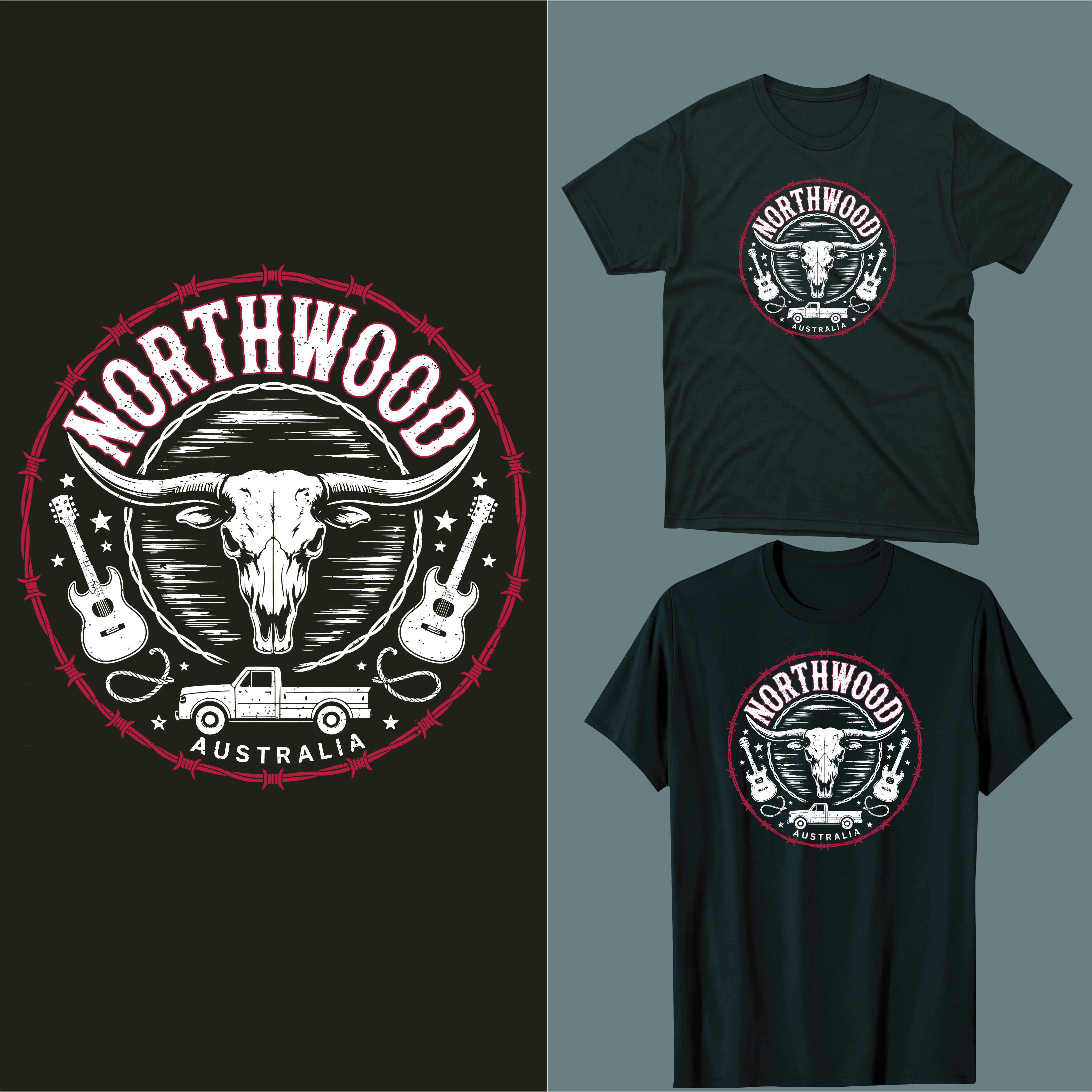Design de T-shirt par amdad26 pour Northwood Australia  | Design #36098636