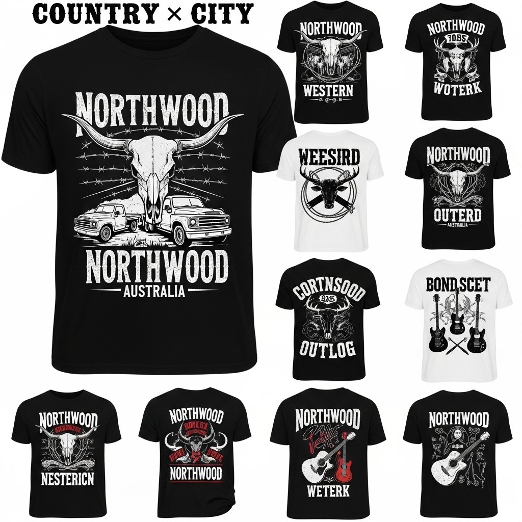 T-shirt Design by Nizam Uddin 81 for Northwood Australia  | Design #36101867