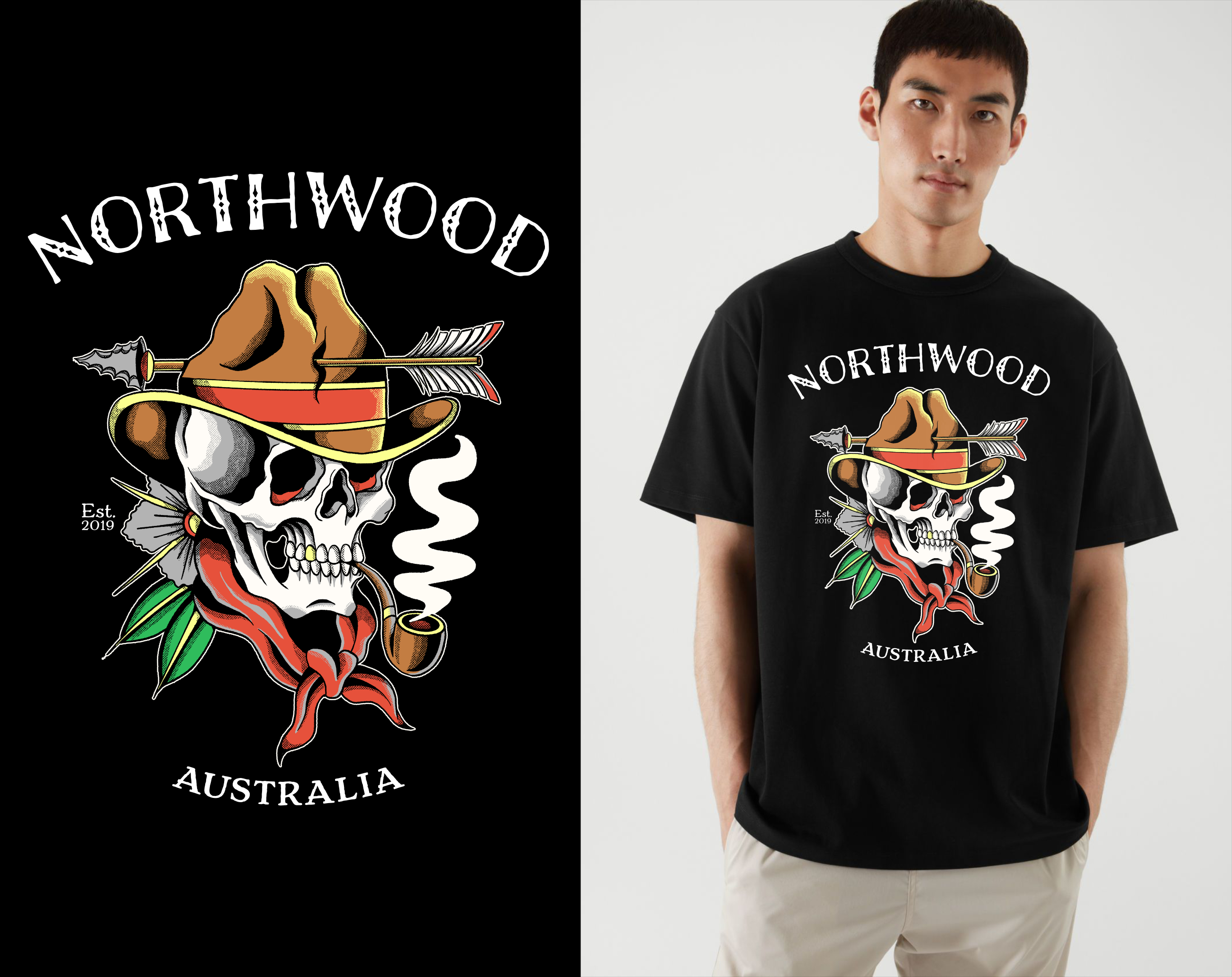 T-shirt Design by ArtEvrie for Northwood Australia  | Design #36122536