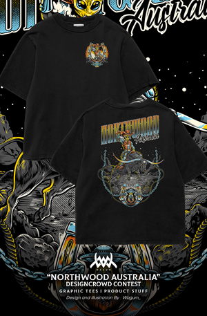 T-shirt Design by WAGUM Studio for Northwood Australia  | Design #36137871