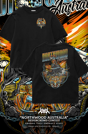 Diseño de Camiseta por WAGUM Studio para Northwood Australia  | Diseño: #36146499