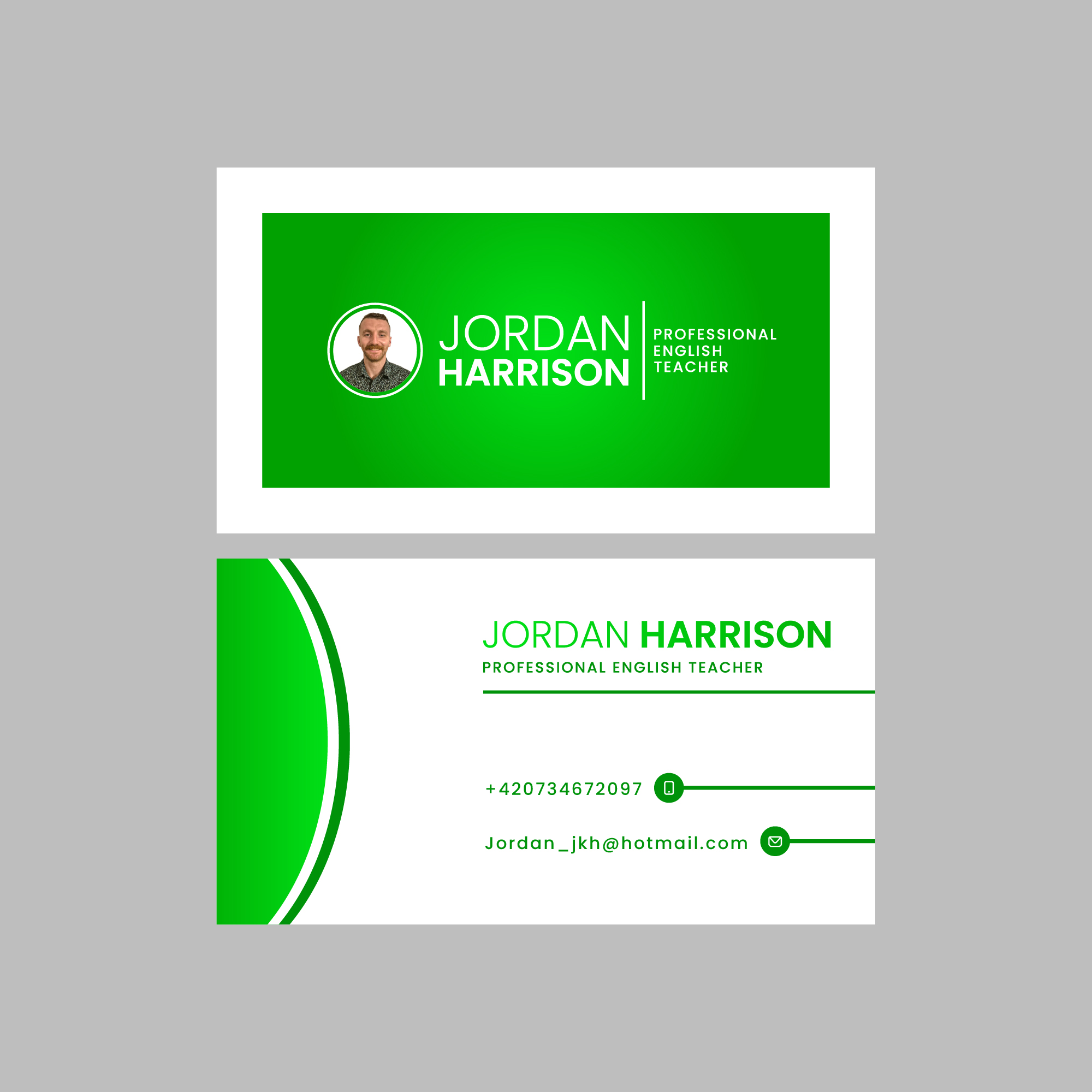 Diseño de Tarjeta de Presentación por Harold C para este proyecto | Diseño #36107383