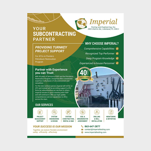 Brochure Design by san.ty for Imperial Testing & Engineering | Design: #36115976