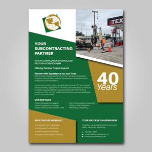 Brochure Design by YourLogoMaster for Imperial Testing & Engineering | Design: #36113054