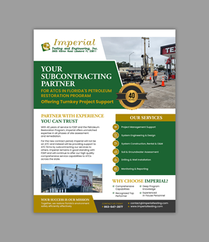 Brochure Design by debdesign for Imperial Testing & Engineering | Design: #36122228