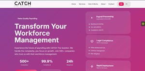 Web Design by Lawal S. for Catch Your Breath Sàrl | Design: #36138673