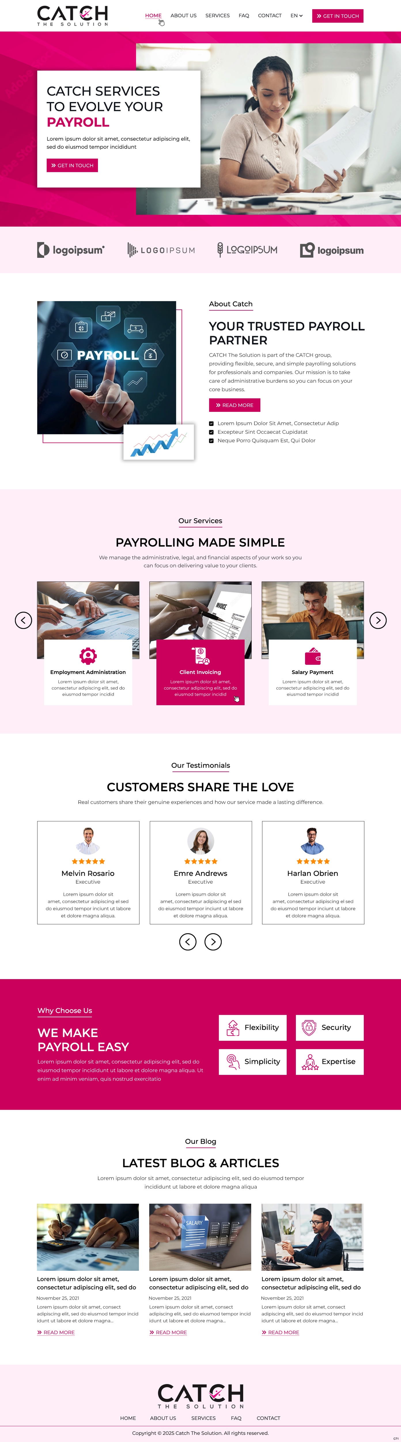 Web Design by pb for Catch Your Breath Sàrl | Design #36112788