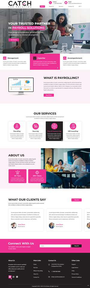 Web-Design von pb für Catch Your Breath Sàrl | Design: #36112792