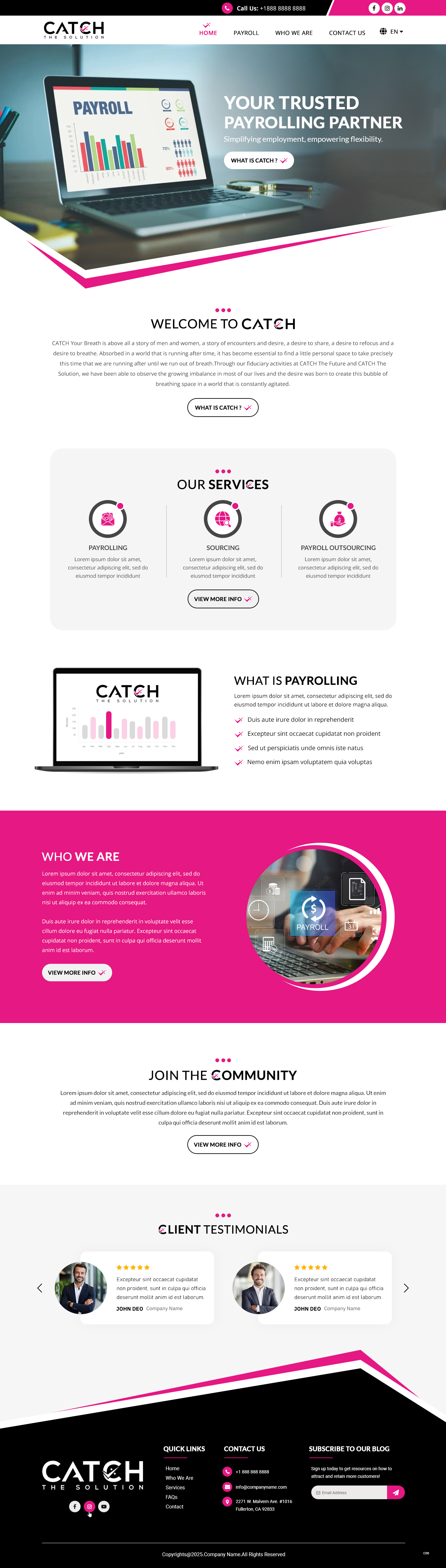 Web-Design von pb für Catch Your Breath Sàrl | Design #36112793