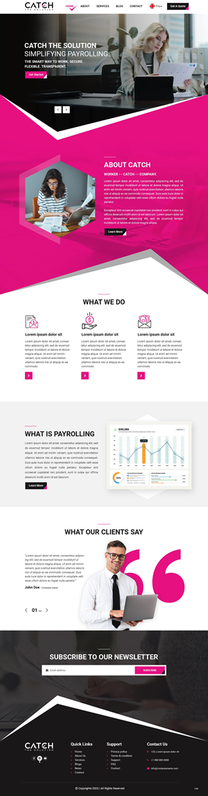 Web-Design von pb für Catch Your Breath Sàrl | Design: #36112798