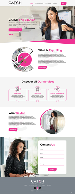 Web-Design von pb für Catch Your Breath Sàrl | Design: #36112799