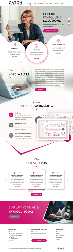 Web-Design von pb für Catch Your Breath Sàrl | Design: #36112801