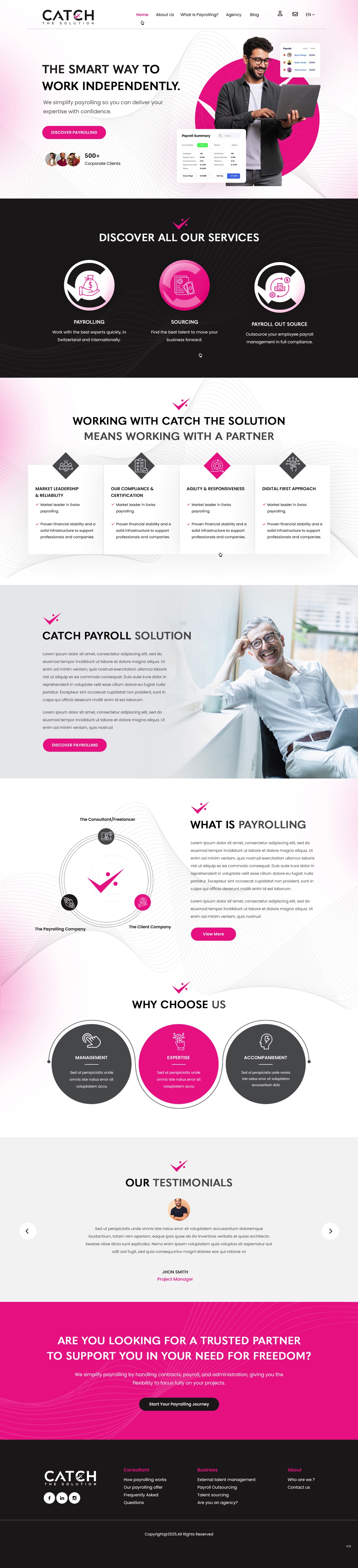 Web-Design von pb für Catch Your Breath Sàrl | Design #36118536