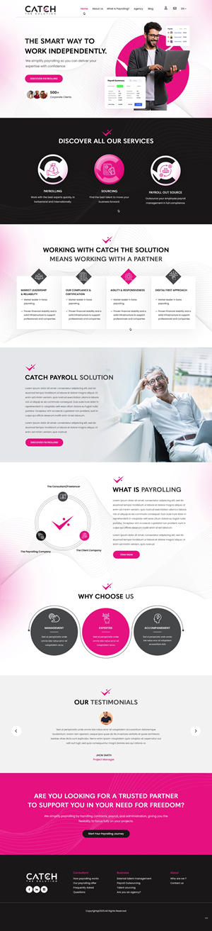 Web-Design von pb für Catch Your Breath Sàrl | Design: #36118536