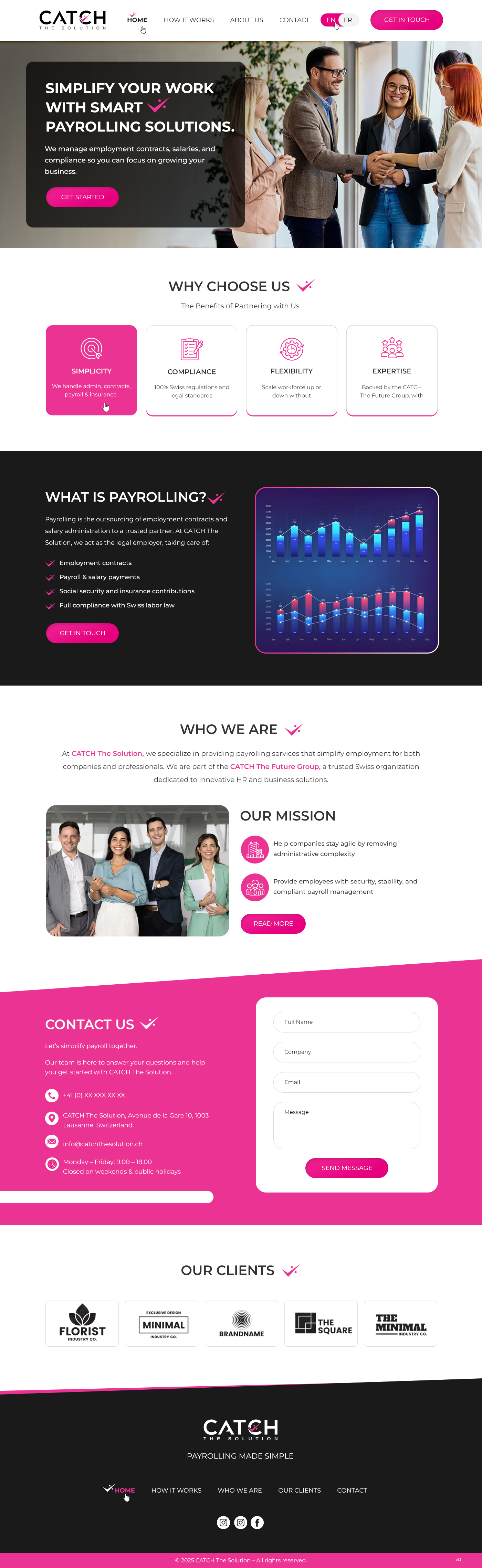 Web-Design von pb für Catch Your Breath Sàrl | Design #36118541