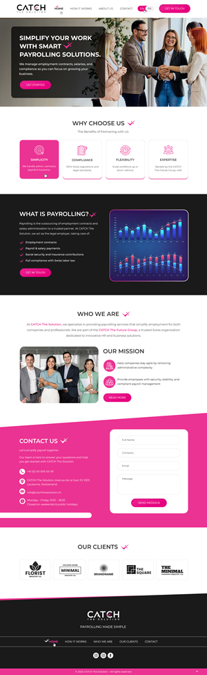 Web-Design von pb für Catch Your Breath Sàrl | Design: #36118541