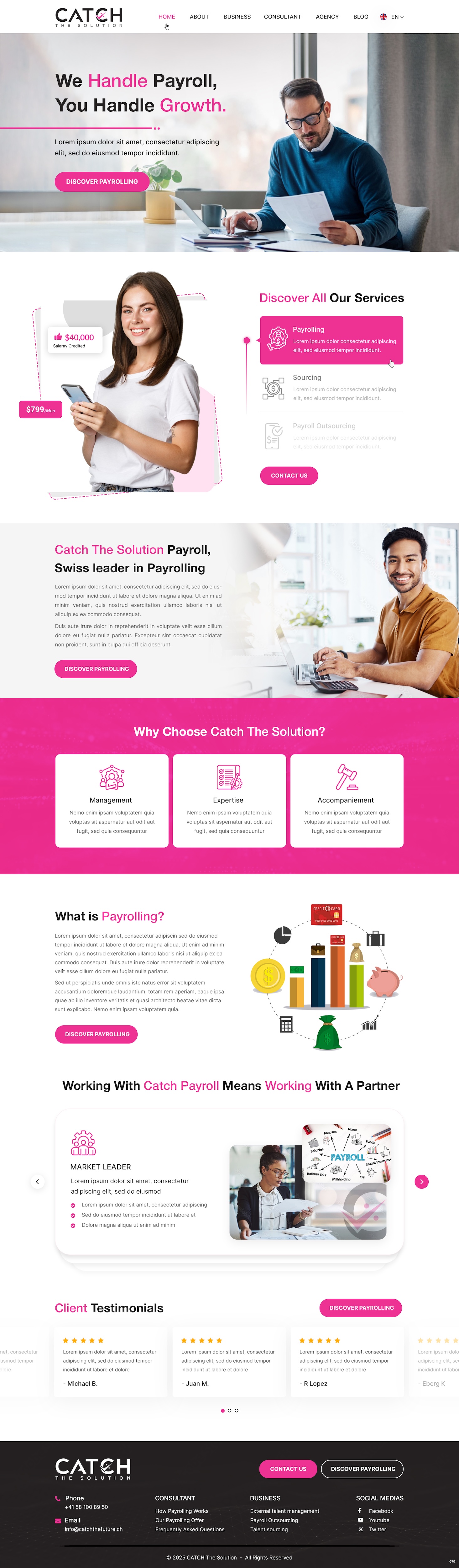 Web-Design von pb für Catch Your Breath Sàrl | Design #36135058