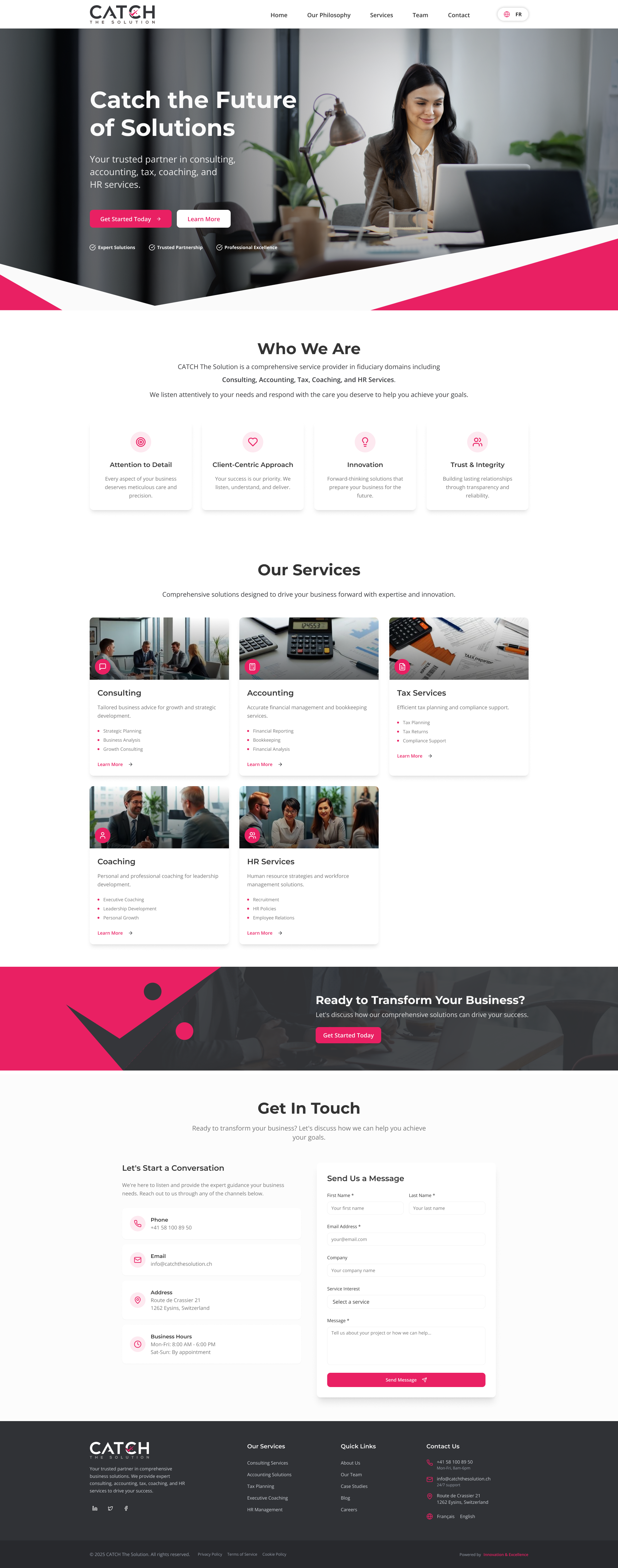 Diseño Web por lemosys infotech para Catch Your Breath Sàrl | Diseño #36109402
