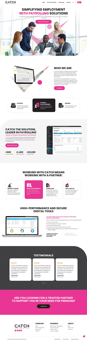Web-Design von nzdesigners für Catch Your Breath Sàrl | Design: #36116120