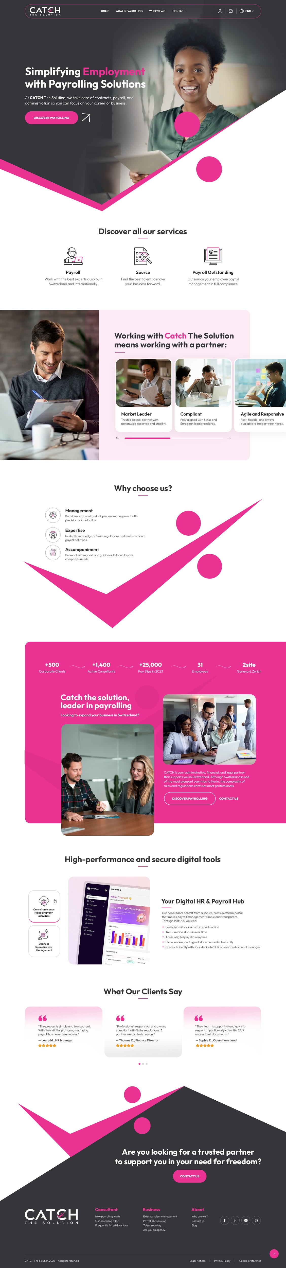 Web Design by nzdesigners for Catch Your Breath Sàrl | Design #36116122