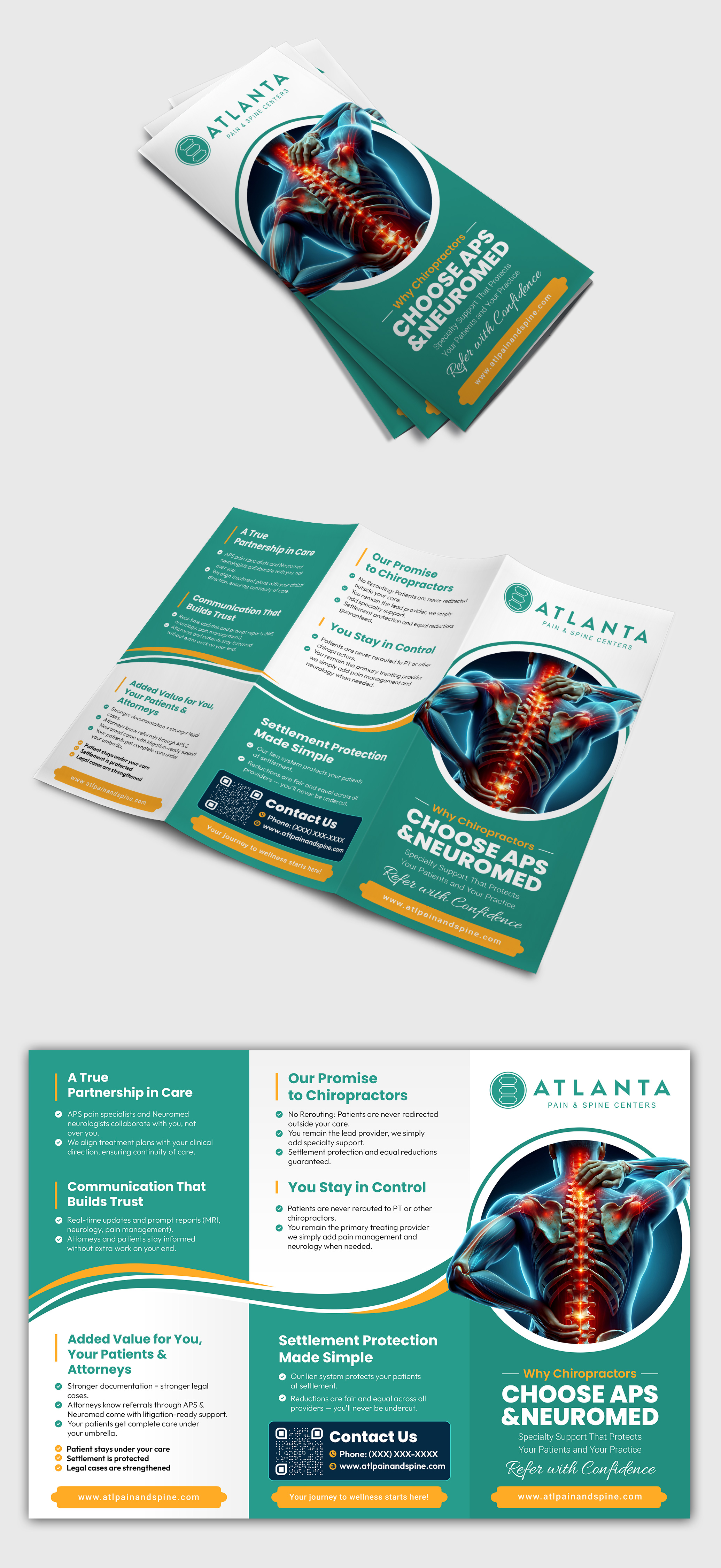 Design de Brochure par SAI DESIGNS pour The NORBU Agency | Design #36103352
