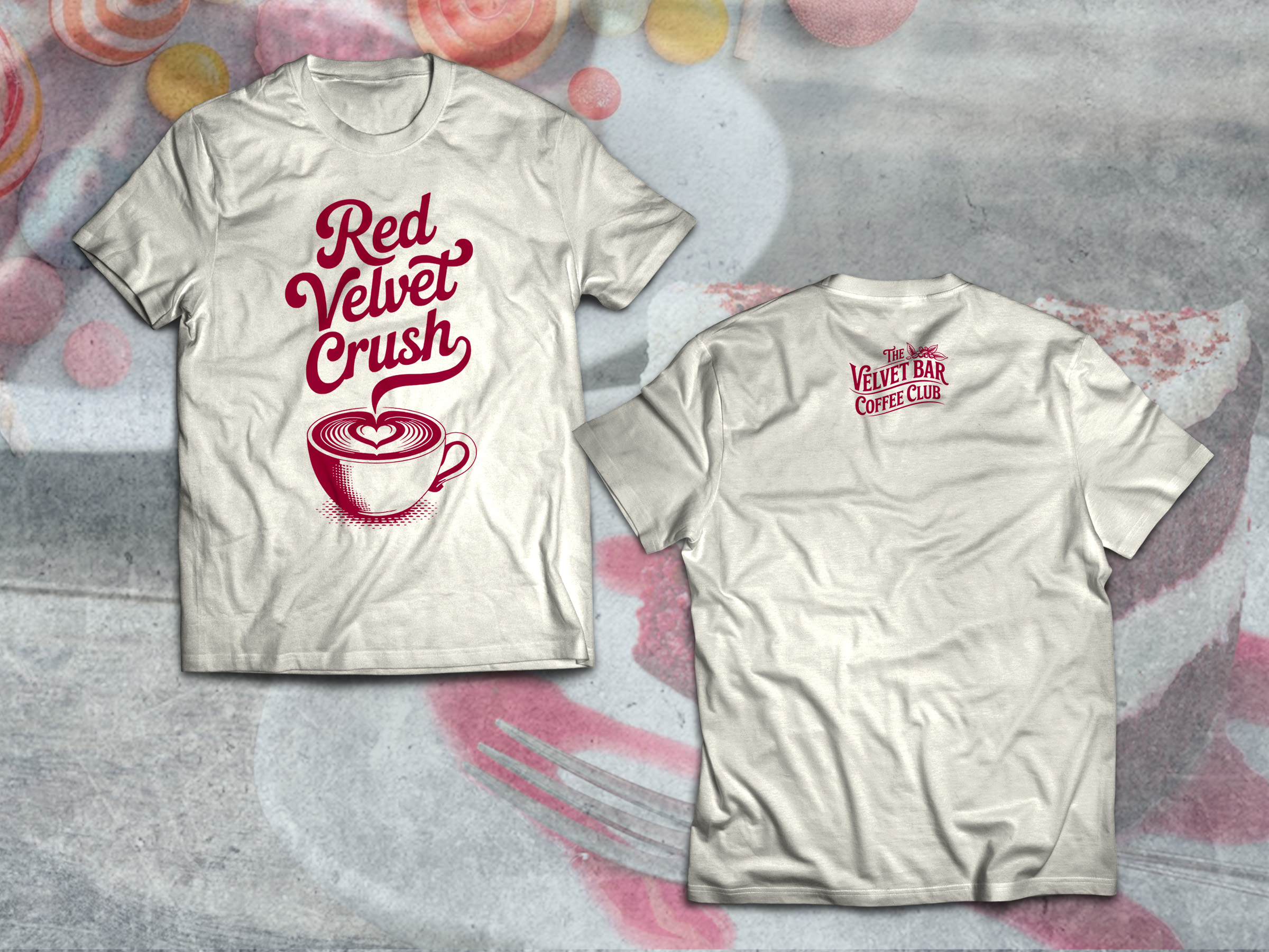 T-shirt Design by Lumen Branding for The Velvet Bar | Design #36154556