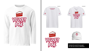 T-shirt Design by AnninWonderland for The Velvet Bar | Design: #36133099
