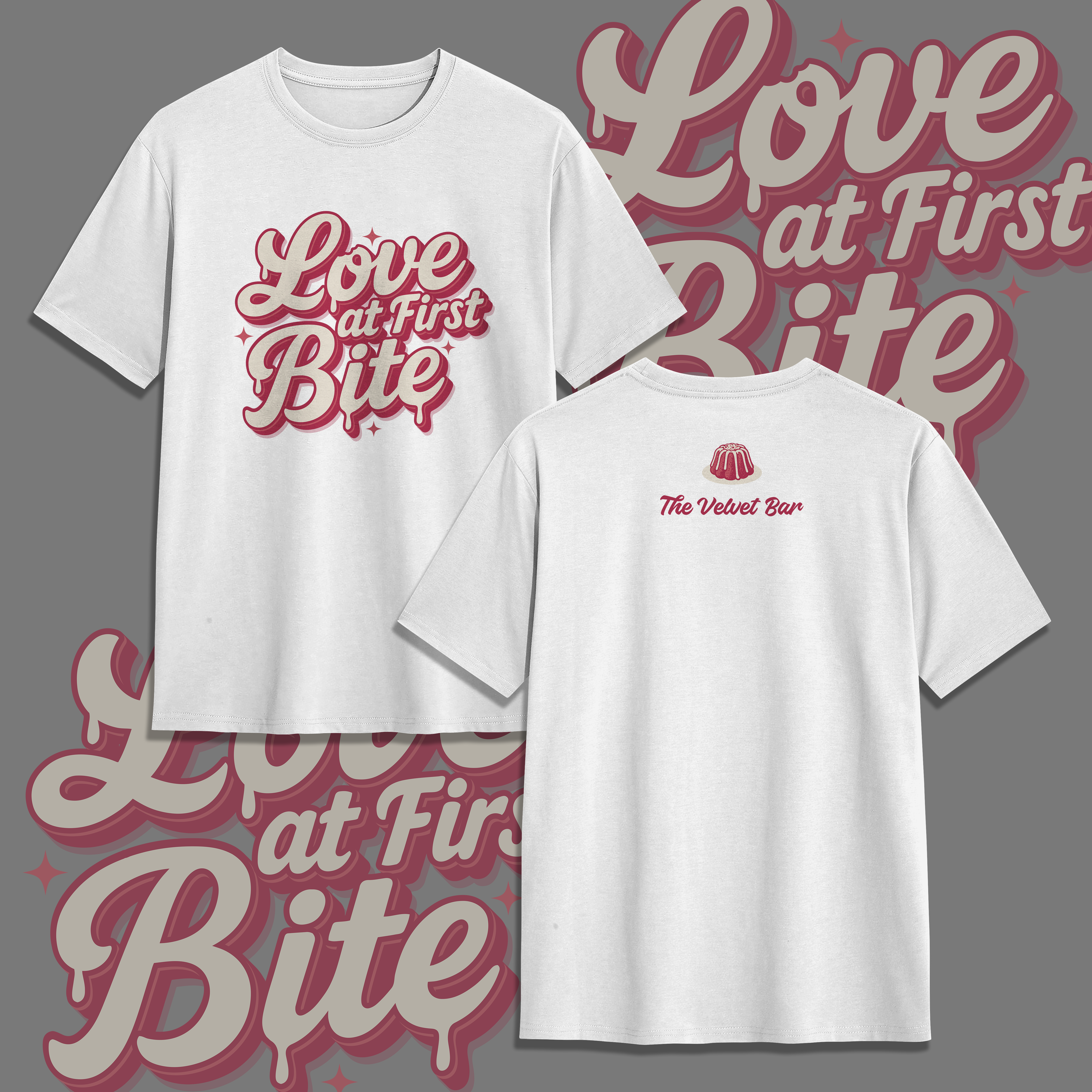 T-shirt Design by V FOUR DESIGN for The Velvet Bar | Design #36162408