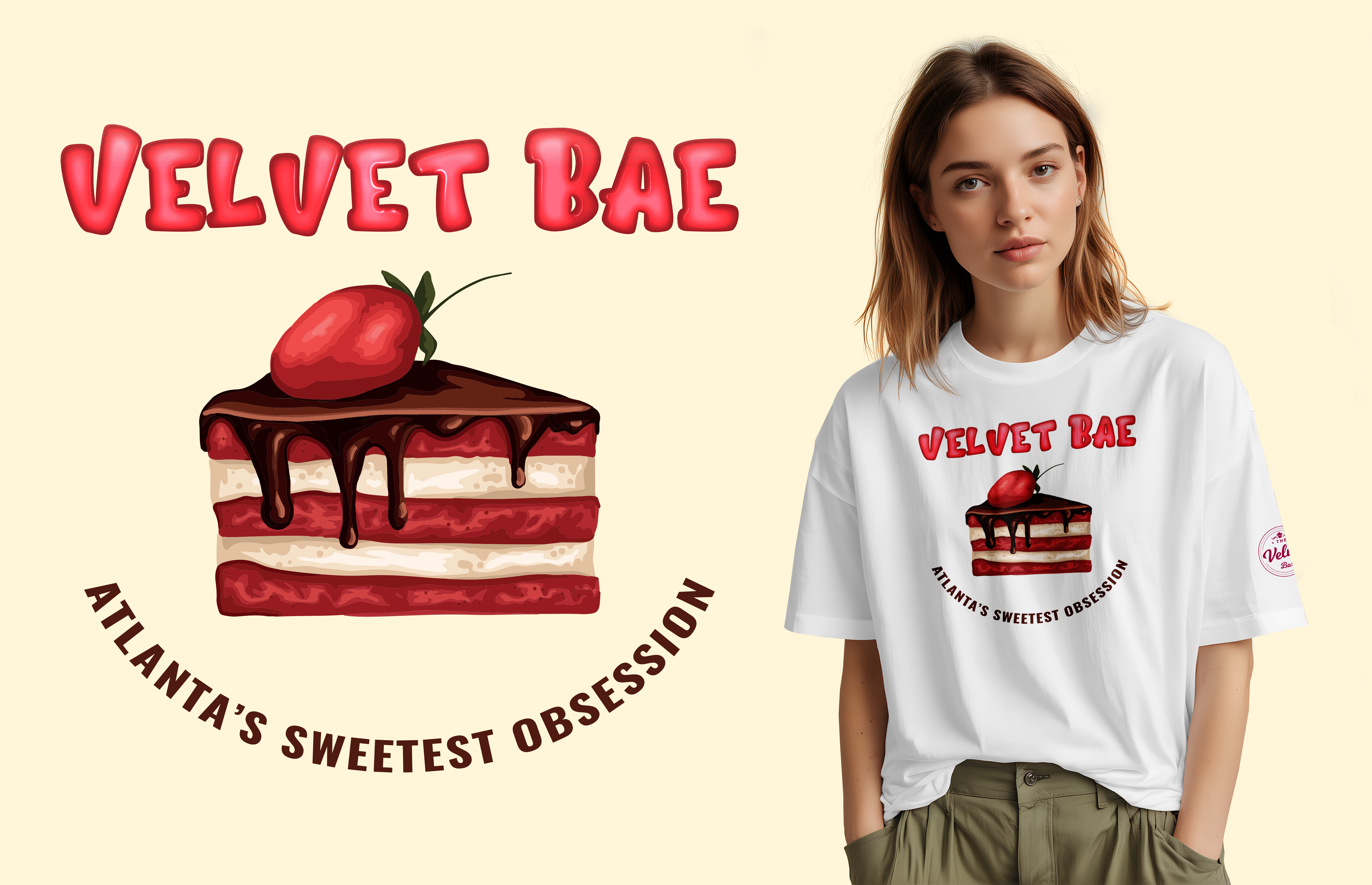 T-shirt Design by Jibon Chowdhury for The Velvet Bar | Design #36138539