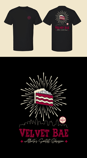 T-shirt Design by KickArt for The Velvet Bar | Design: #36182438