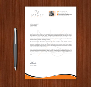 Letterhead Design by Expert Bappy for this project | Design: #36099264