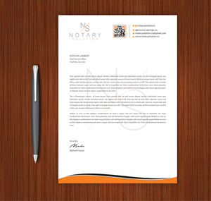 Letterhead Design by Expert Bappy for this project | Design: #36099283