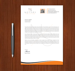 Letterhead Design by Expert Bappy for this project | Design: #36099284