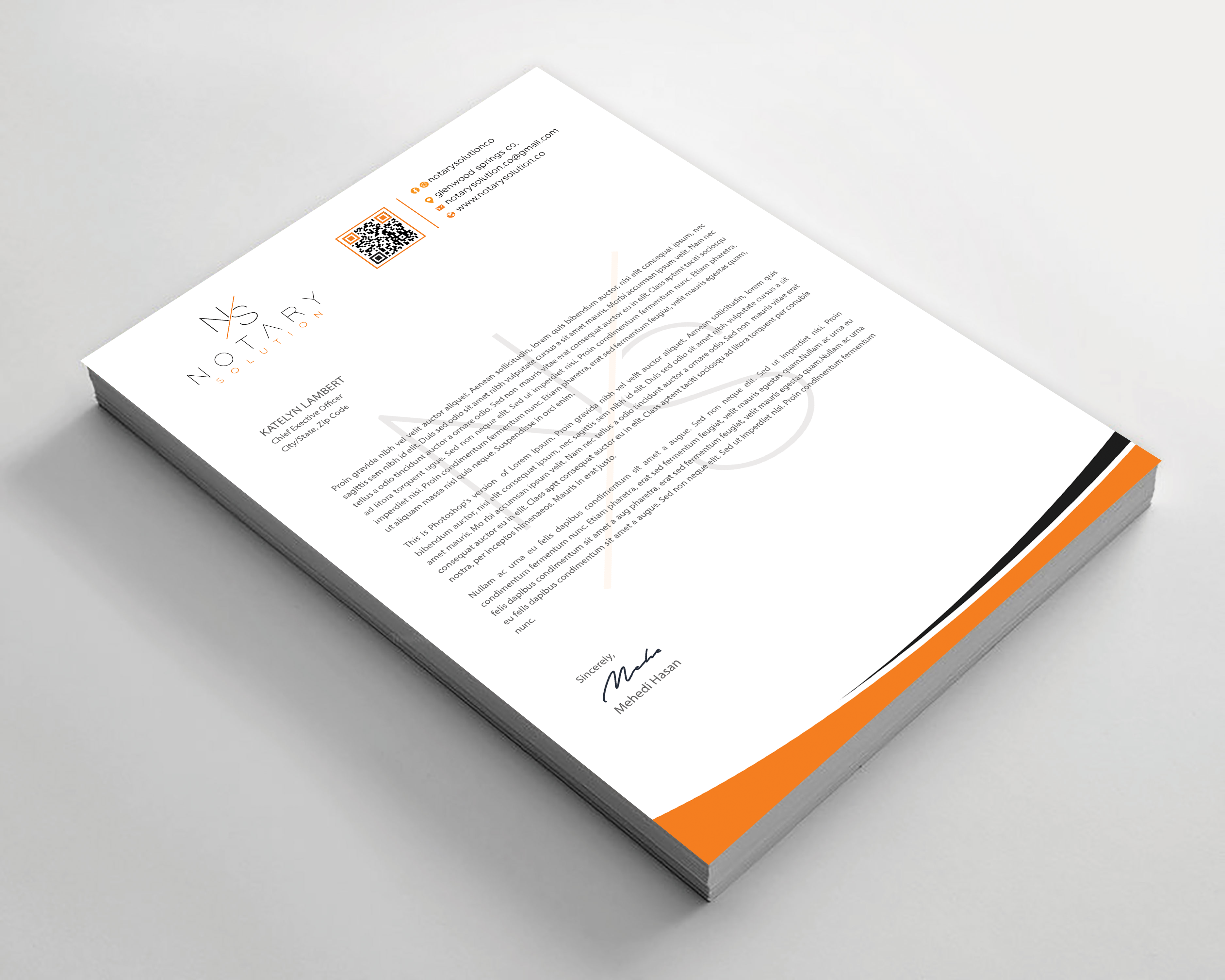 Briefkopf-Design von Expert Bappy für dieses Projekt | Design #36099322