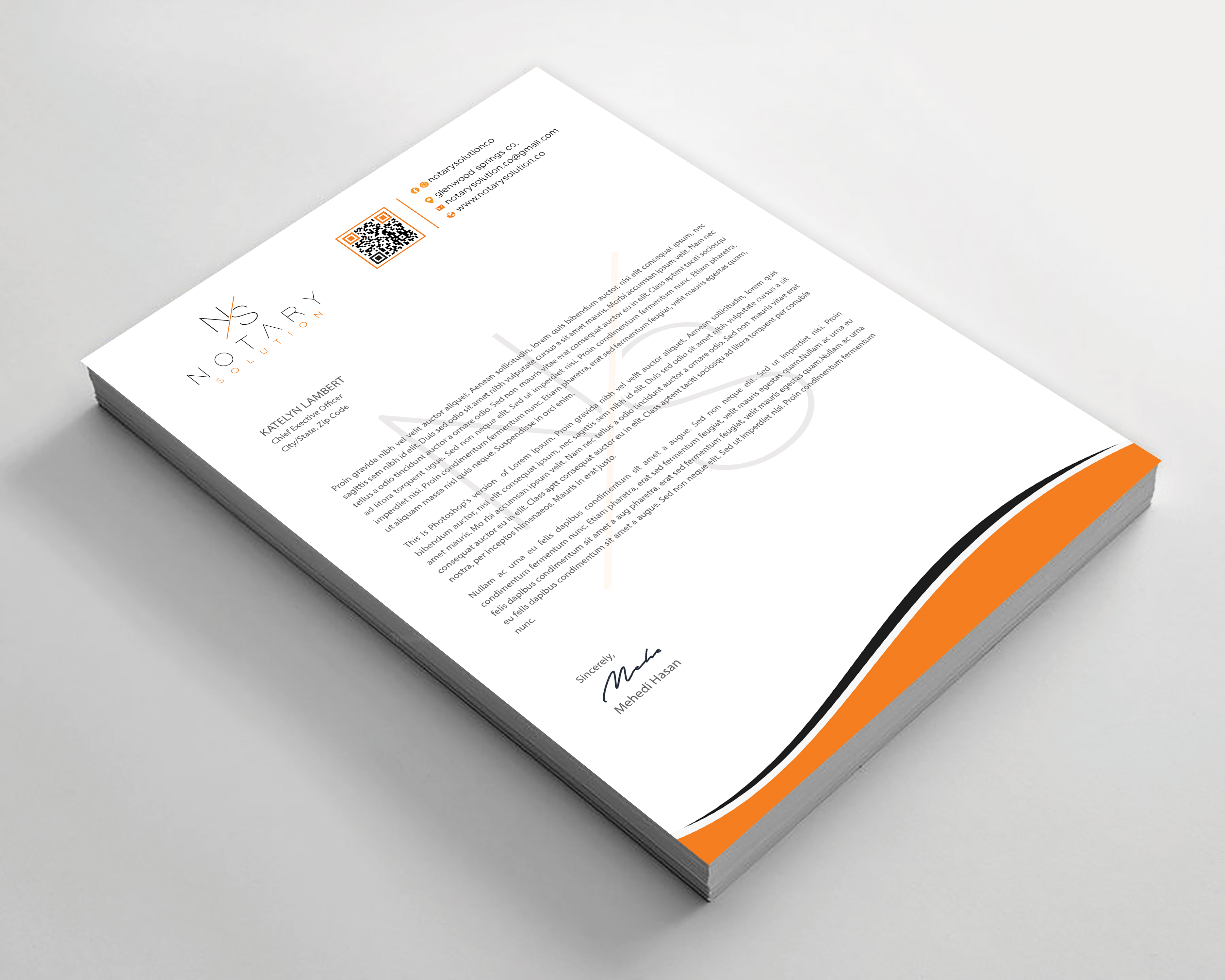 Briefkopf-Design von Expert Bappy für dieses Projekt | Design #36099325