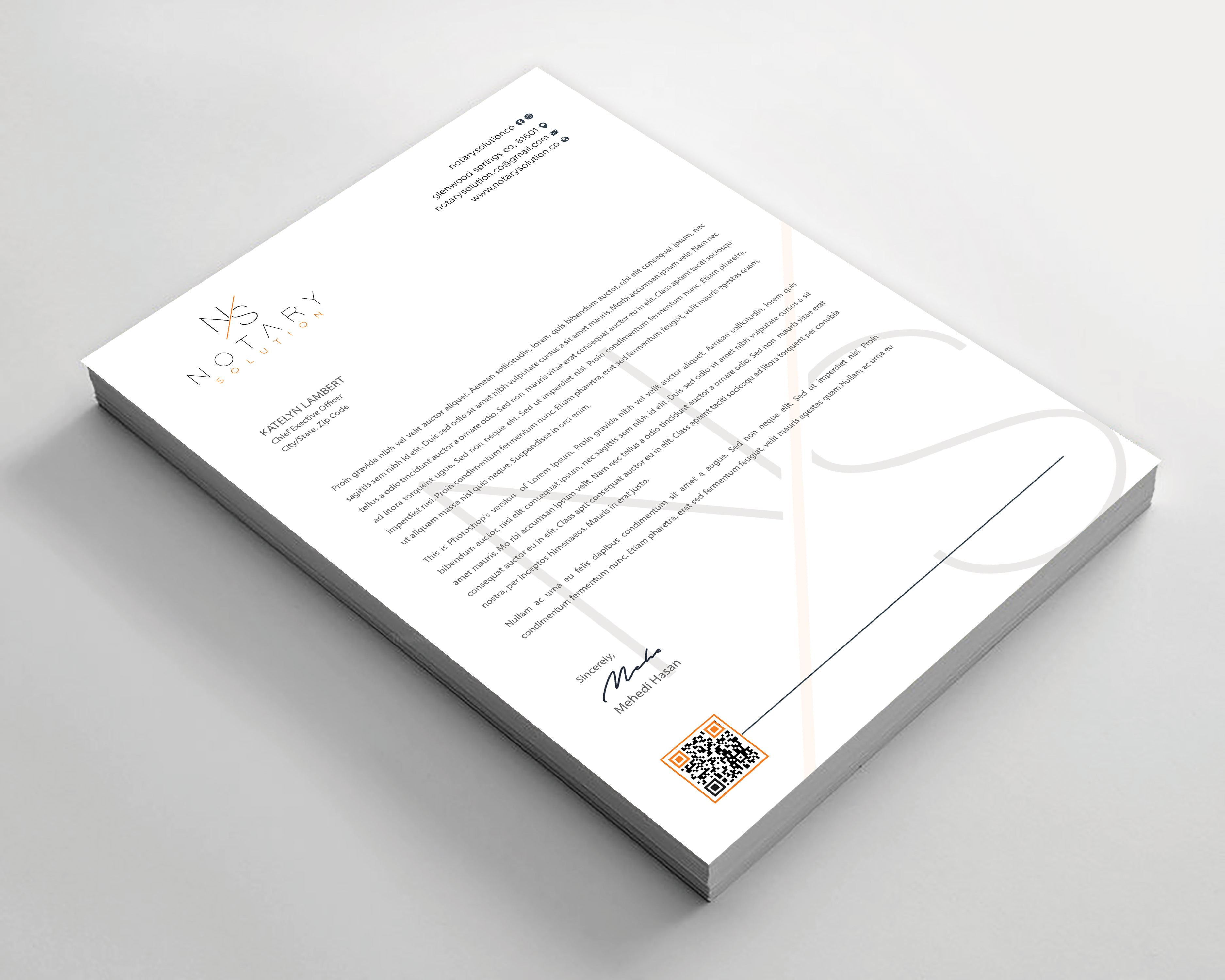 Briefkopf-Design von Expert Bappy für dieses Projekt | Design #36099458