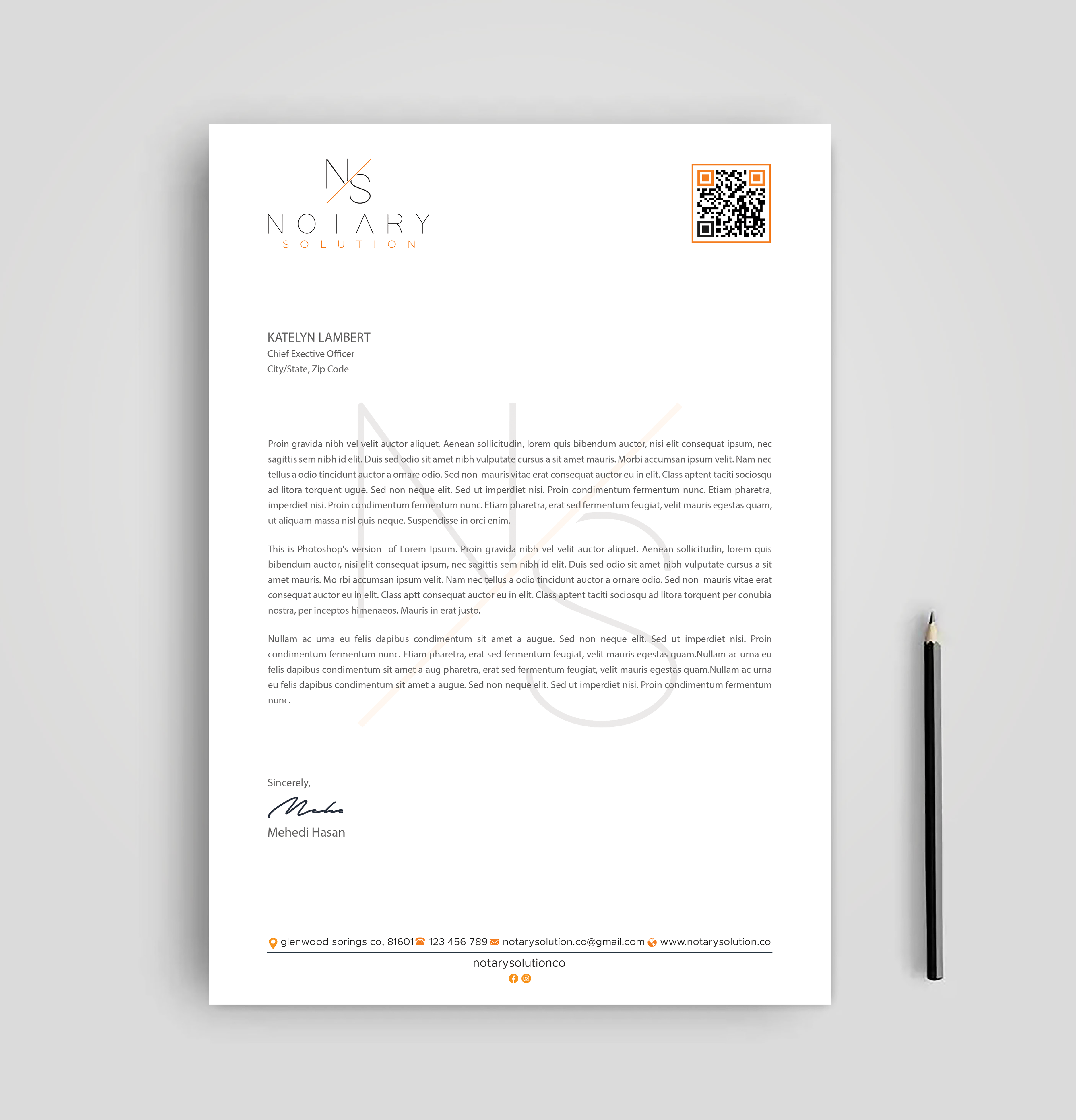 Briefkopf-Design von Expert Bappy für dieses Projekt | Design #36099609