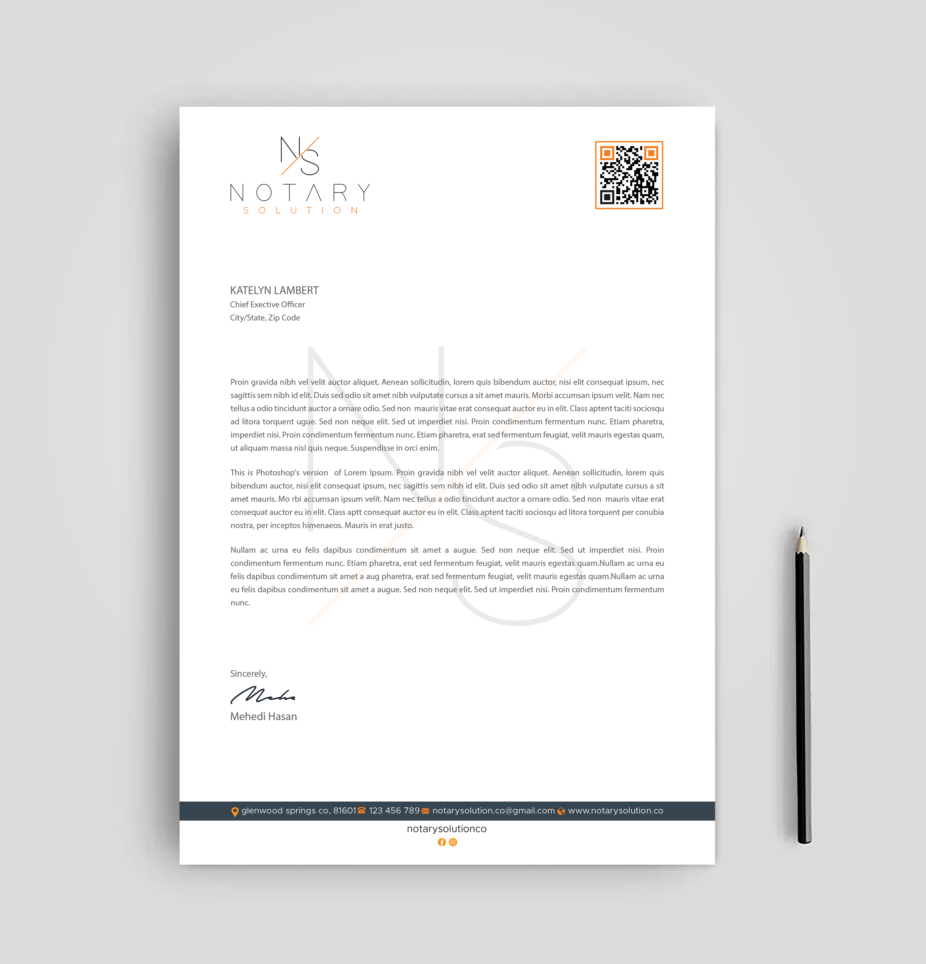 Briefkopf-Design von Expert Bappy für dieses Projekt | Design #36099615