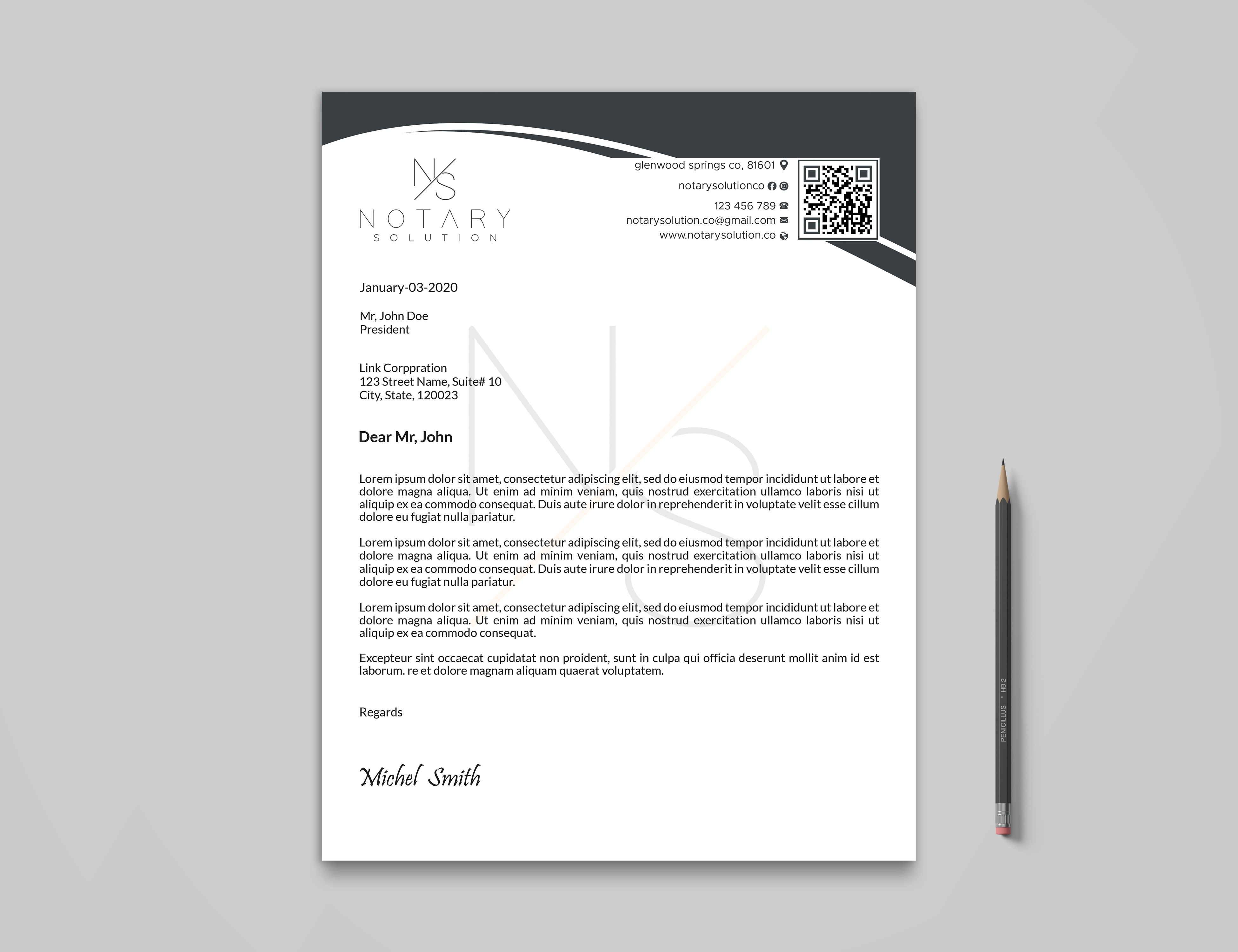 Letterhead Design by Expert Bappy for this project | Design #36101162