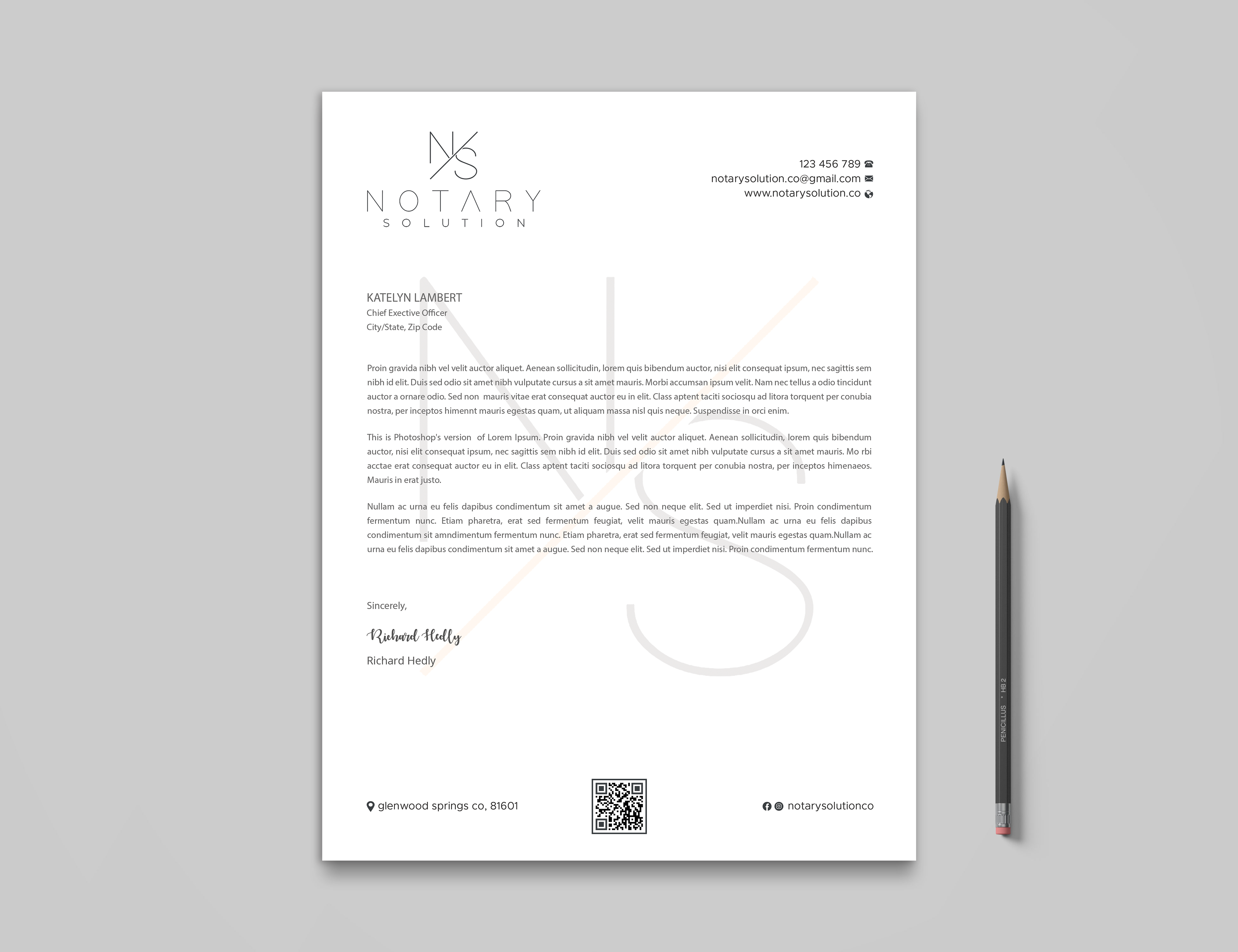 Letterhead Design by Expert Bappy for this project | Design #36101732