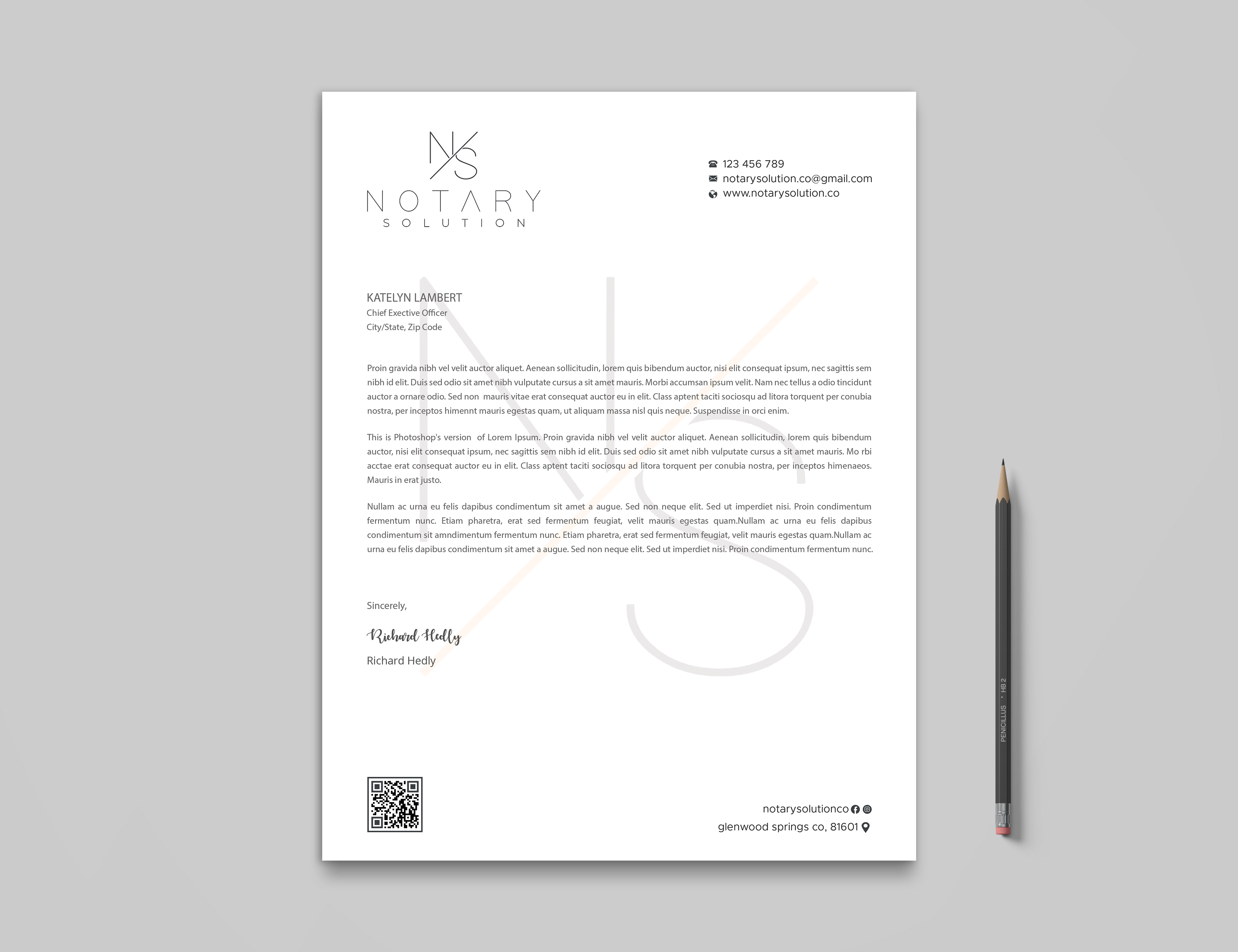 Letterhead Design by Expert Bappy for this project | Design #36101768