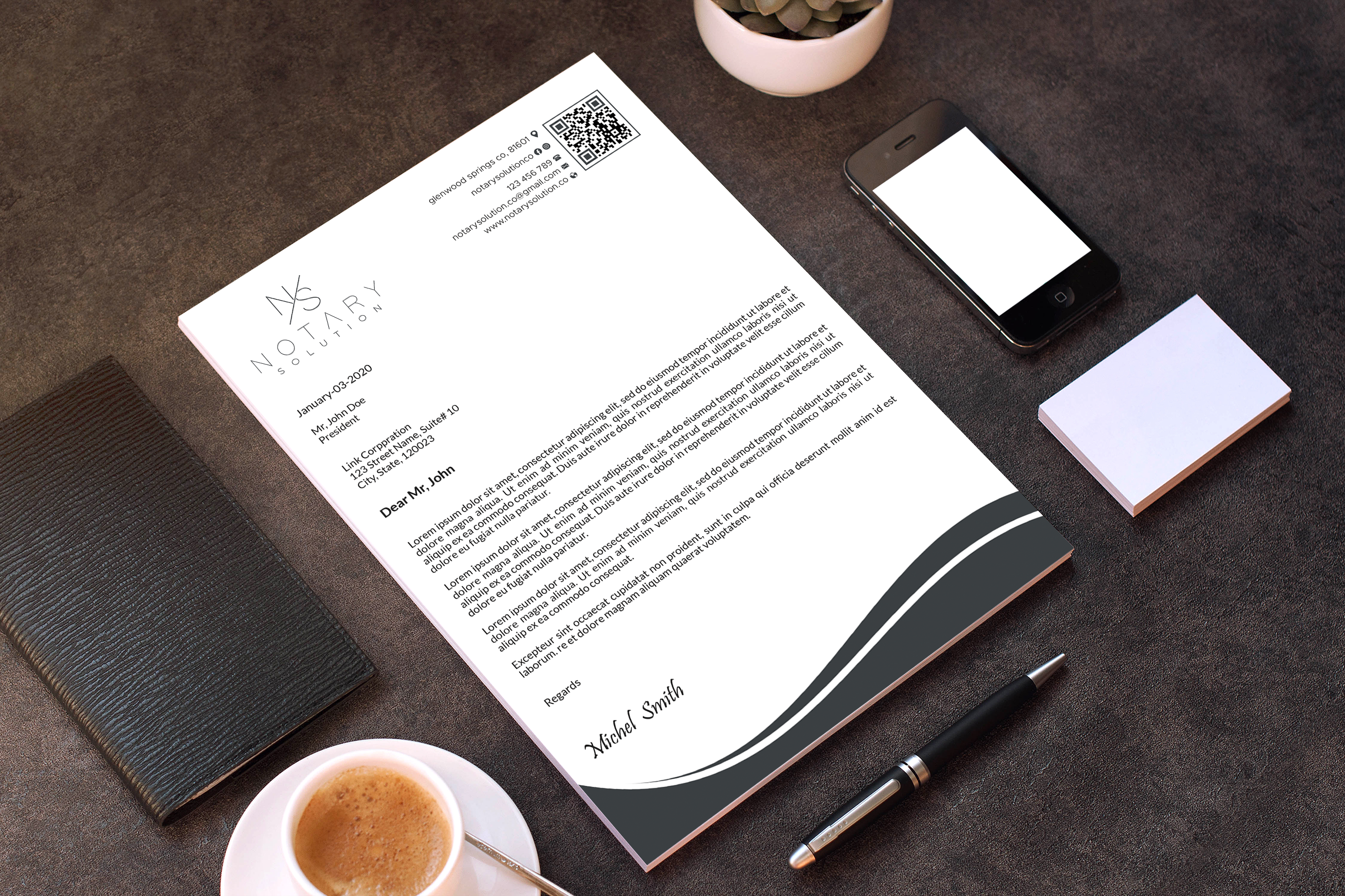 Letterhead Design by Expert Bappy for this project | Design #36101813