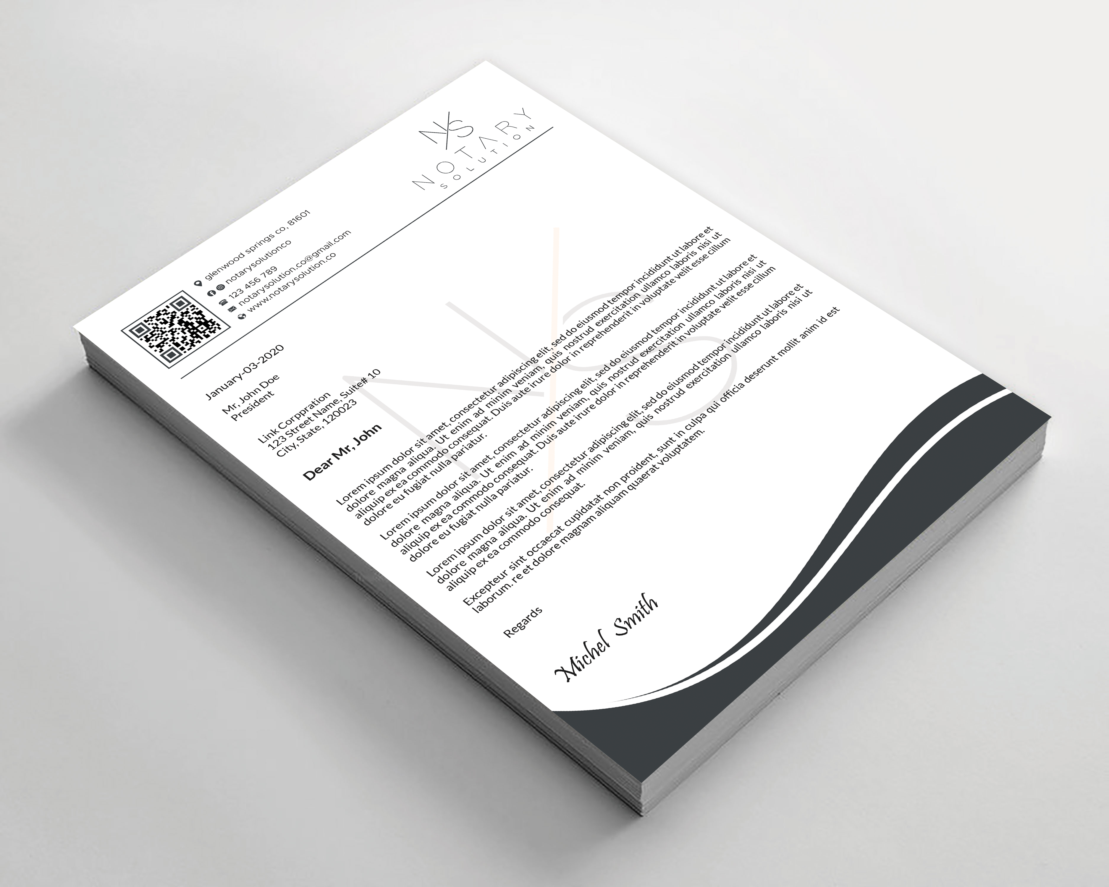 Briefkopf-Design von Expert Bappy für dieses Projekt | Design #36101815