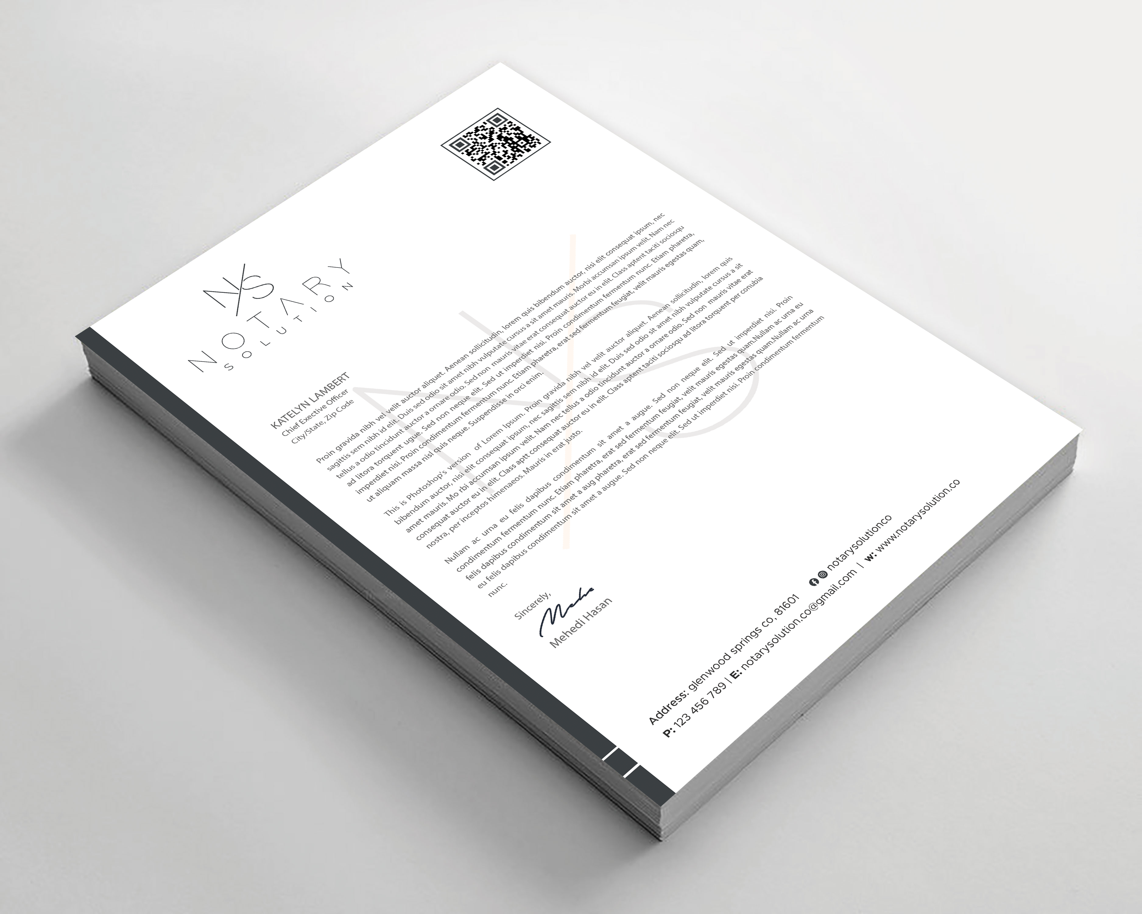 Briefkopf-Design von Expert Bappy für dieses Projekt | Design #36102856