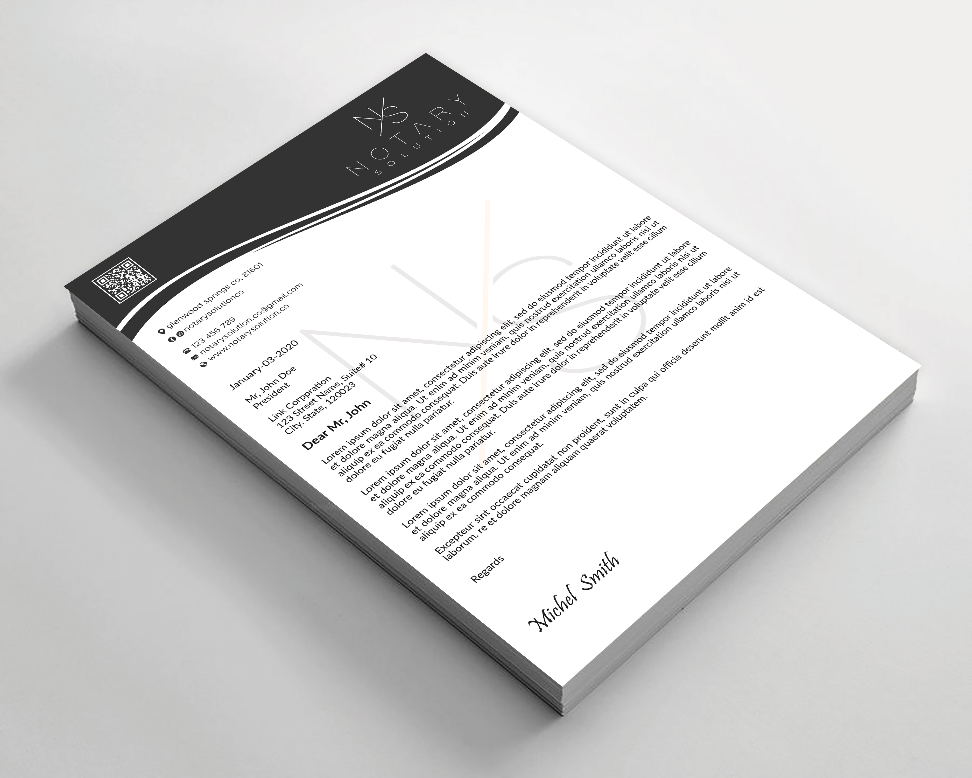 Briefkopf-Design von Expert Bappy für dieses Projekt | Design #36103994