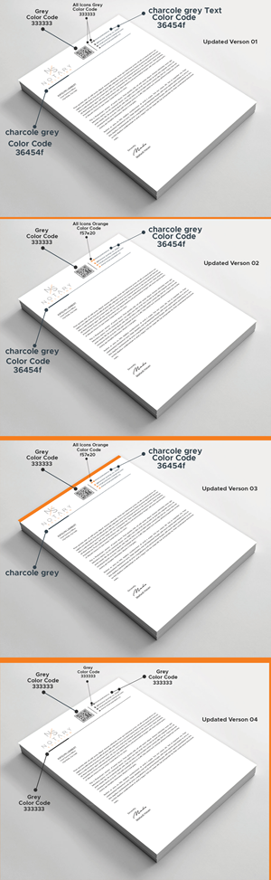 Letterhead Design by Expert Bappy for this project | Design: #36107796